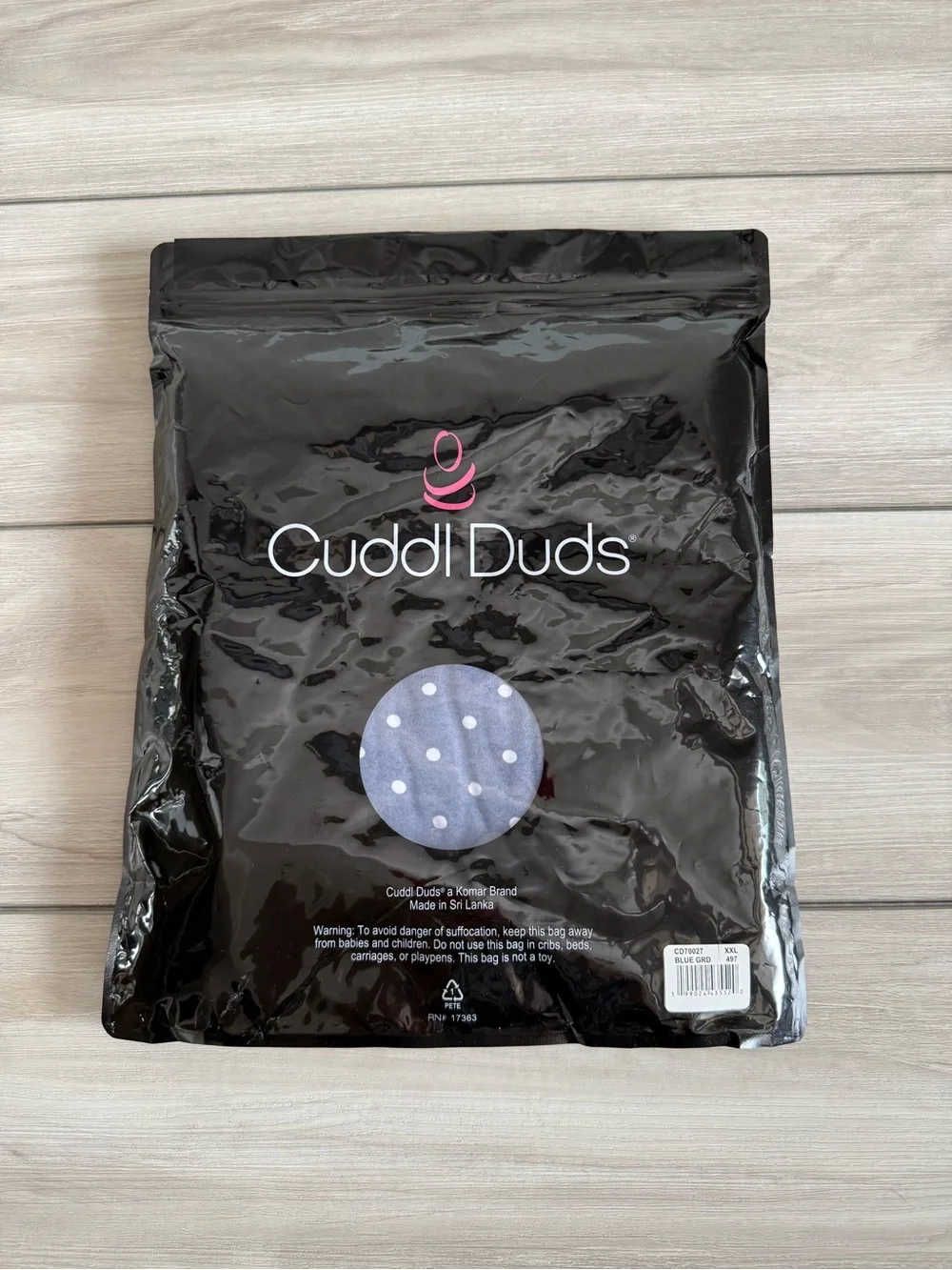 Cuddl Duds Matching Pajama and Lounge Set Blue XXL NWT